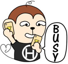 Hello,BiBi ~ (English) sticker #7510514