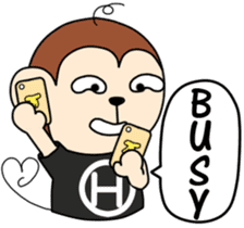 Hello,BiBi ~ (English) sticker #7510514