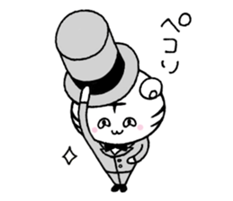 The grinning tiger! sticker #7511273