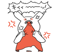 Annoying rabbit 2 sticker #7511350