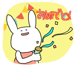 Annoying rabbit 2 sticker #7511355