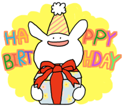 Annoying rabbit 2 sticker #7511356