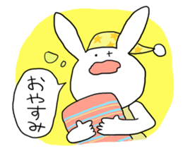 Annoying rabbit 2 sticker #7511357
