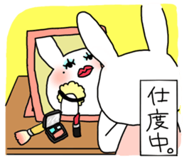 Annoying rabbit 2 sticker #7511386