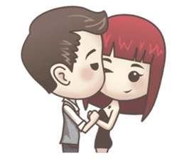 Peter & Scarlet sticker #7511634