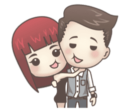 Peter & Scarlet sticker #7511637