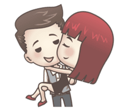 Peter & Scarlet sticker #7511638