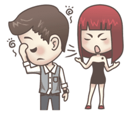 Peter & Scarlet sticker #7511646