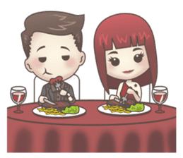 Peter & Scarlet sticker #7511661