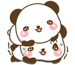 The cuddly panda sticker #7511913