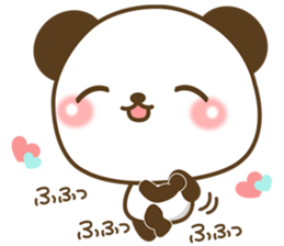 The cuddly panda sticker #7511921