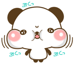 The cuddly panda sticker #7511922