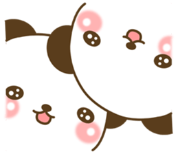 The cuddly panda sticker #7511923