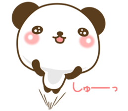 The cuddly panda sticker #7511926