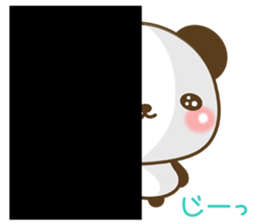 The cuddly panda sticker #7511927