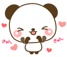 The cuddly panda sticker #7511929