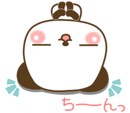 The cuddly panda sticker #7511931