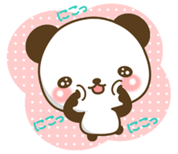 The cuddly panda sticker #7511934