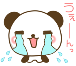 The cuddly panda sticker #7511935