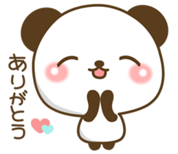 The cuddly panda sticker #7511937