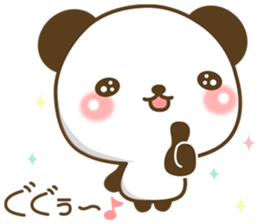 The cuddly panda sticker #7511938
