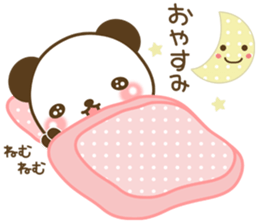 The cuddly panda sticker #7511943