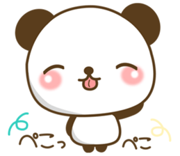 The cuddly panda sticker #7511946