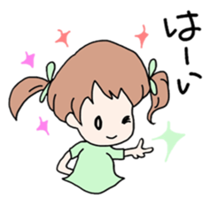 Pretty girl stickers sticker #7512229