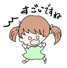 Pretty girl stickers sticker #7512231