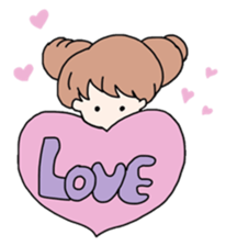 Pretty girl stickers sticker #7512235