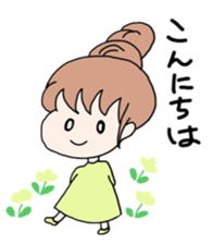 Pretty girl stickers sticker #7512236