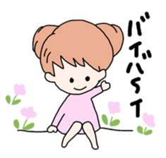 Pretty girl stickers sticker #7512243