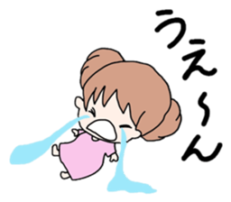 Pretty girl stickers sticker #7512248