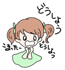 Pretty girl stickers sticker #7512258