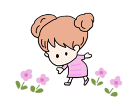 Pretty girl stickers sticker #7512260