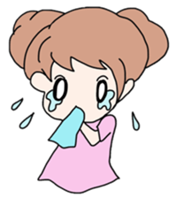 Pretty girl stickers sticker #7512261