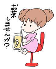 Pretty girl stickers sticker #7512262