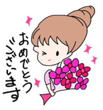 Pretty girl stickers sticker #7512264