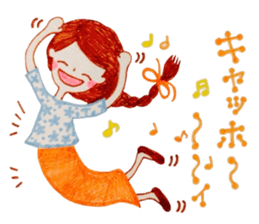 Natural-Kawaii Otonajyoshi,Ruru sticker sticker #7512407