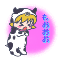 Cute Japanese puns word sticker #7513169
