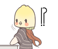 Office girl "Takanashi" sticker #7513197