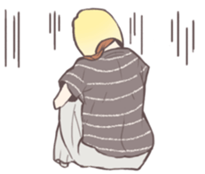 Office girl "Takanashi" sticker #7513204