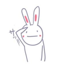 Though is a rabbit, something.2nd. sticker #7513235