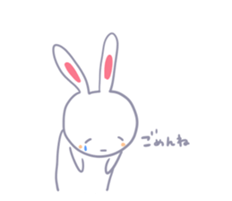 Though is a rabbit, something.2nd. sticker #7513240