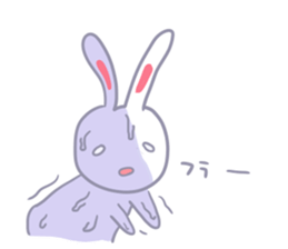 Though is a rabbit, something.2nd. sticker #7513245