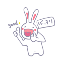 Though is a rabbit, something.2nd. sticker #7513246