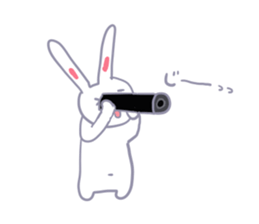 Though is a rabbit, something.2nd. sticker #7513254