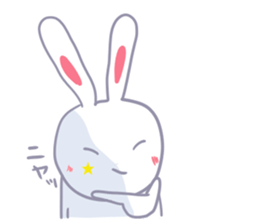 Though is a rabbit, something.2nd. sticker #7513258