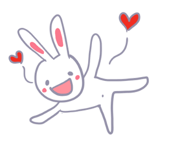 Though is a rabbit, something.2nd. sticker #7513260