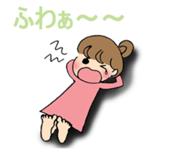 sharp tongued girl stickers sticker #7513420